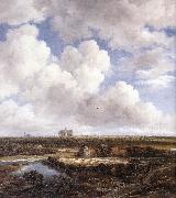 View of Haarlem with Bleaching Jacob van Ruisdael